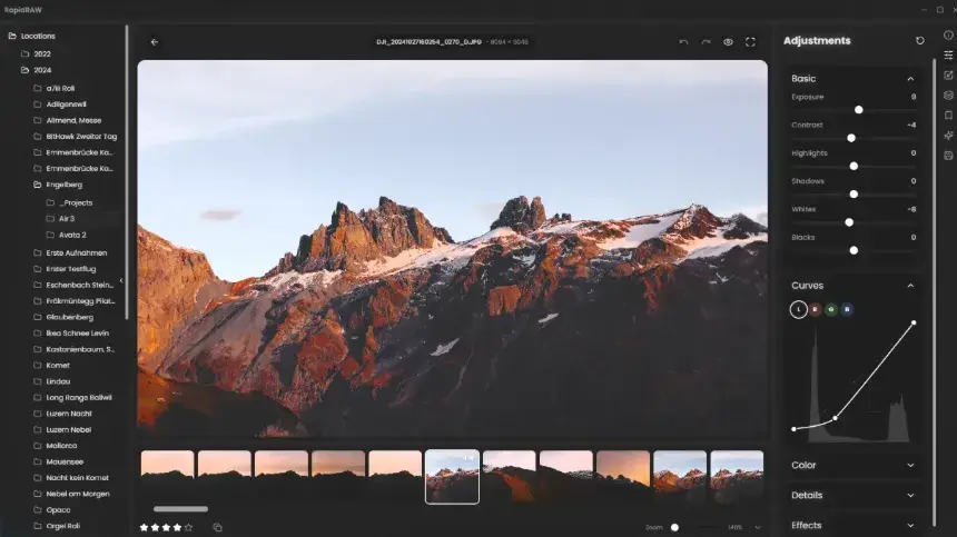 RapidRAW(开源RAW图像编辑器)