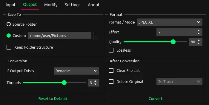 XL Converter(免费开源图片格式转换器)