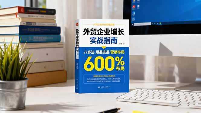 （16296期）外贸企业增长实战指南，八步法、爆品选品、营销布局，业绩增长300%