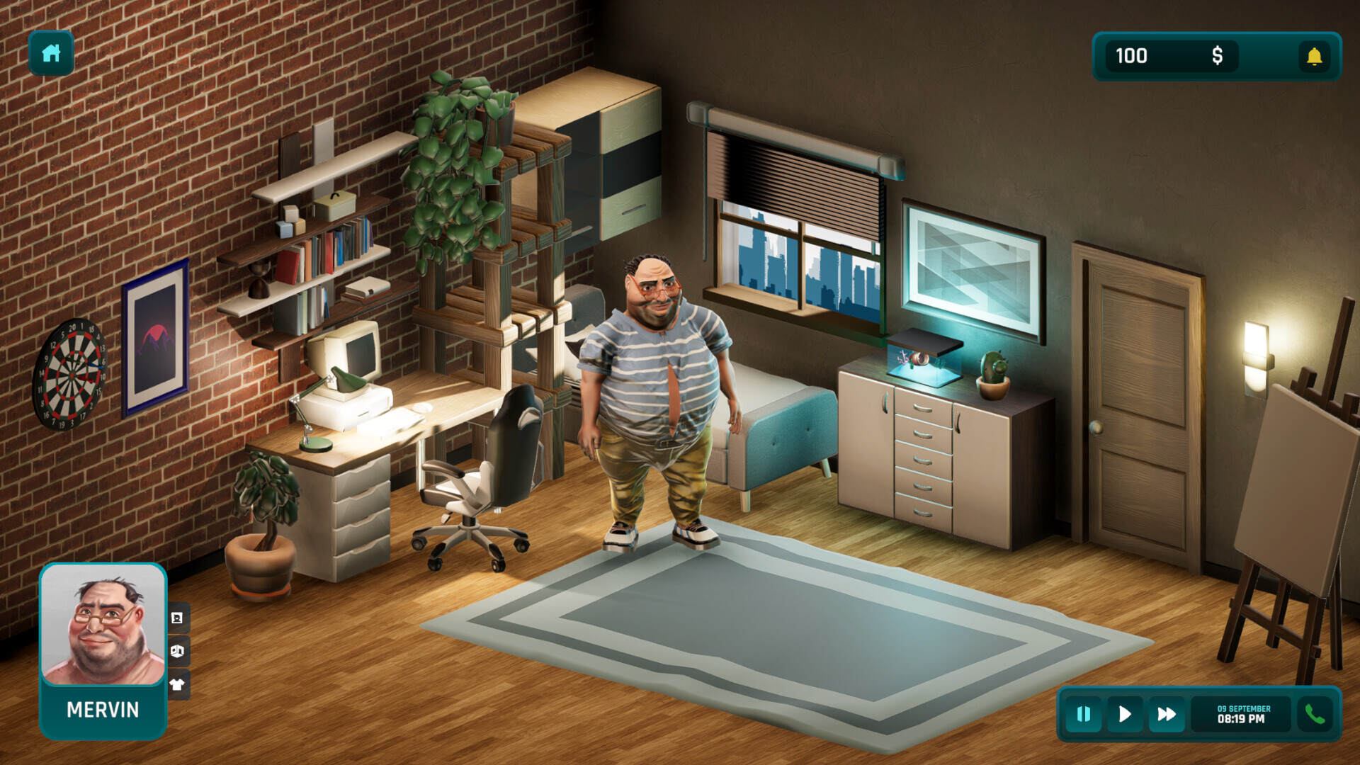 《书呆子模拟器》中文版-趣奇资源网-第4张图片